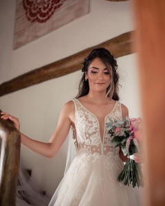 MAYRA E THIAGO CASAMENTO RIO DE JANEIRO VESTIDO DE NOIVA ATELIER IVANA BEAUMOND RJ ALUGAR ROUPA (10)